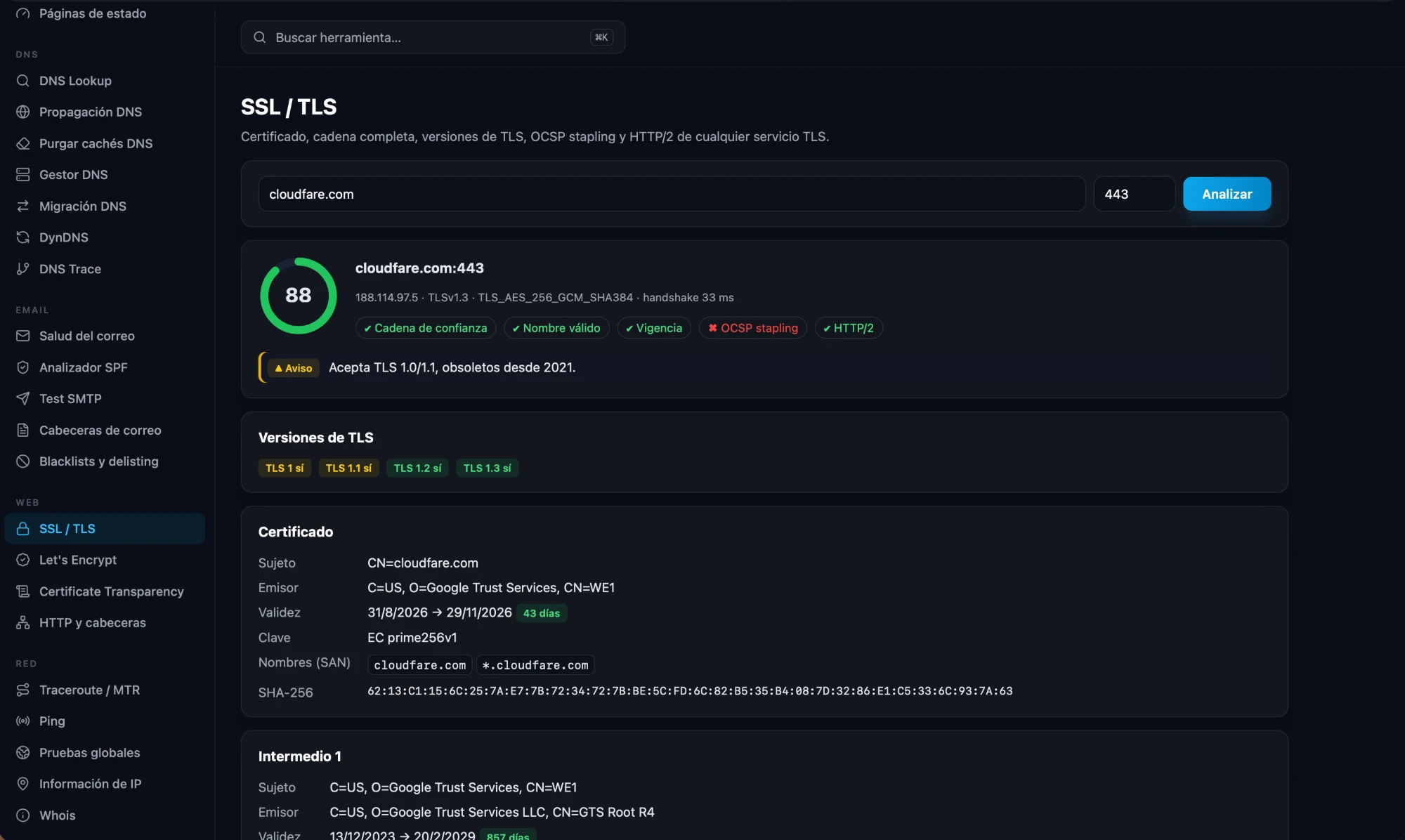 devbox — SSL / TLS